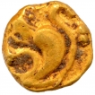 Gold Fanam Coin of Western Ganga Dynasty.