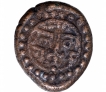 Copper Kasu Coin of Tirumalaraya of Aravidu Dynasty of Vijayanagara Empire.