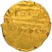 Gold Half Varaha Coin of Venkatapathiraya III of Aravidu Dynasty of Vijayanagara Empire.