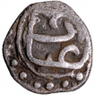 Silver One Sixteenth Tanka Coin of Ghiyath ud din Bahadur of Bengal Sultanate.