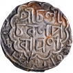 Extremely Rare Silver Tanka Coin of Danujamarddana Deva of Bengal Sultanate.