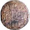 Silver Dinar Coin of Muhammad bin Tughluq of Dehli Mint of Tughluq Dynasty of Delhi Sultanate.