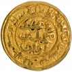 Gold Tanka Coin of Muhammad bin Tughluq of Dar ul Islam Mint of Tughluq Dynasty of Delhi Sultanate.