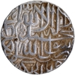 Silver One Rupee Coin of Akbar of Agra Dar ul Khilafa Mint.