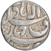 Silver One Rupee Coin of Akbar of Allahabad Mint.