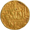 Gold Mohur Coin of Akbar of Agra  Dar ul Khilafa Mint.