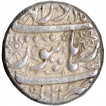 Silver Rupee Coin of Jahangir of Burhanpur Mint of Azar Month.