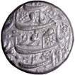 Silver One Rupee Coin of Nurjahan of Surat Mint.