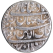 Silver One Rupee Coin of Shahjahan of Agra Dar ul Khilafa Mint.