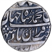 Silver One Rupee Coin of Shahjahan of Burhanpur Mint.