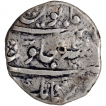 Exceedingly Rare Silver One Rupee Coin of Aurangzeb Alamgir of Karnatak Mint.