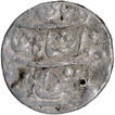 Silver One Rupee Coin of Shah Alam Bahadur of Murshidabad Mint.