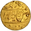 Gold Mohur Coin of Shah Alam Bahadur of Farkhanda Bunyad Haidarabad  Mint.