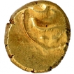 Gold Half Pagoda Coin of Muhammad Shah of Guti Mint.