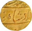 Gold Mohur Coin of Muhammad Shah of Ahmadabad Mint.