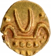 Gold Fanam Coin of Haidar Ali of Calicut Mint of Mysore.