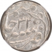 Silver Rupee Coin of Sawai Madhopur Mint of Jaipur State.