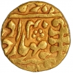 Gold Mohur Coin of Madho Singh II of Sawai Jaipur Mint of Jaipur State.