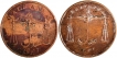 Copper Half Anna Coins of Bombay Presidency.