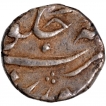 Silver Half Rupee Coin of Surat Mint of Bombay Presidency.