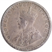 Silver Half Rupee Coin of King George V of Bombay Mint of 1912.