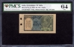 One Rupee Note of King George V Signed by J.W. Kelly of 1935.