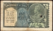 One Rupee Bank Note of King George V Signed by J.W. Kelly of 1935.