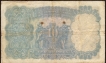 Ten Rupees Bank Note of King George V Signed by J.B. Taylor of 1935.