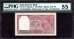 Two Rupees Bank Note of King George VI Signed by C.D. Deshmukh of 1949.