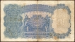 Ten Rupees Bank Note of King George VI Signed by J.B. Taylor of 1938.