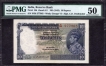 Ten Rupees Bank Note of King George VI Signed by C.D. Deshmukh of 1944.