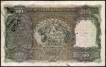 One Hundred Rupees Bank Note of King George VI Signed by C.D. Deshmukh of 1938 of Calcutta Circle.