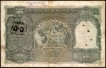 One Hundred Rupees Bank Note of King George VI Signed by C.D.Deshmukh of 1938 of Cawnpore Circle.