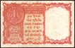 Persian Gulf Issue One Rupee Bank Note Signed by A.K. Roy of Republic India of 1959.