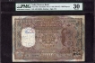 One Thousand Rupees Bank Note Signed by B. Rama Rao of Republic India of 1954.