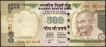 Error Five Hundred Rupees Bank Note Signed by D Subbarao of Republic India.