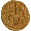 Gold Dinar Coin of Vasudeva II of Kushan Dynasty of Ardokhsho type.