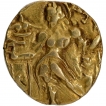 Gold Dinar Coin of Chandragupta II of Gupta Dynasty of Archer type.