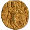 Gold Dinar Coin of Chandragupta II of Gupta Dynasty of Archer type.