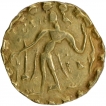 Gold Dinar Coin of Samatata Region of Post Guptas.