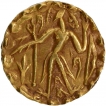 Gold Dinar Coin of Sridharanarata of Samatata Region of Post Guptas.