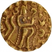 Gold Dinar Coin of Sridharanarata of Samatata Region of Post Guptas.