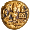 Gold Varaha Coin of Devaraya I of Vijayanagara Empire.