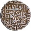 Silver Tanka of Muhammad Shah I of Hadrat Fathabad Mint of Bahmani Sultanate.