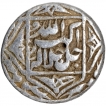 Silver One Rupee Coin of Akbar of Lahore Mint of Farwardin Month.