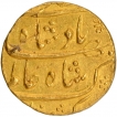 Gold Mohur Coin of Shah Alam Bahadur of Khanbayat Mint.