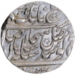 Silver One Rupee Coin of Lahore Dar ul Saltana Mint of Sikh Empire.