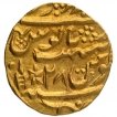 Gold Mohur Coin of Balwant Singh of Brij Indrapur Mint of Bharatpur.