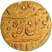 Gold Ashrafi Coin of Mir Mahbub Ali Khan of Farkhanda Bunyad Haidarabad Mint of Hyderabad.