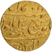 Gold Mohur Coin of Muhammadabad Banaras Mint of Bengal Presidency.